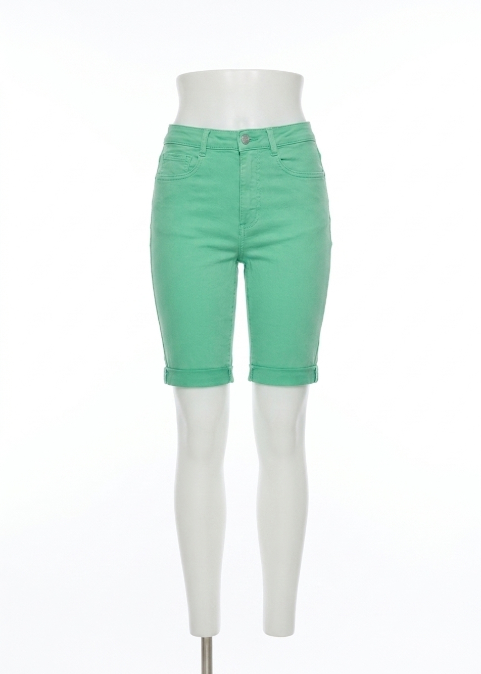 NEW FDJ women's suzanne bermuda pant in patina